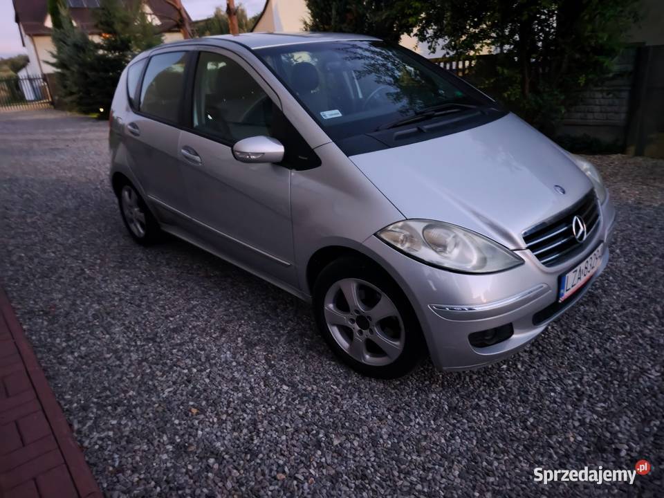 Mercedes Benz A150 srebrny Czarnystok