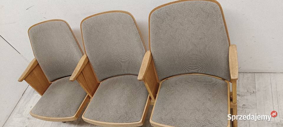 fotele kinowe TON Czechosłowacja lata 7080te