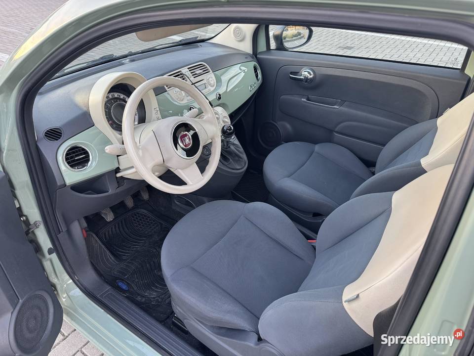 Fiat 500 12 Benzyna MIĘTOWY SALON Lublin 9 900