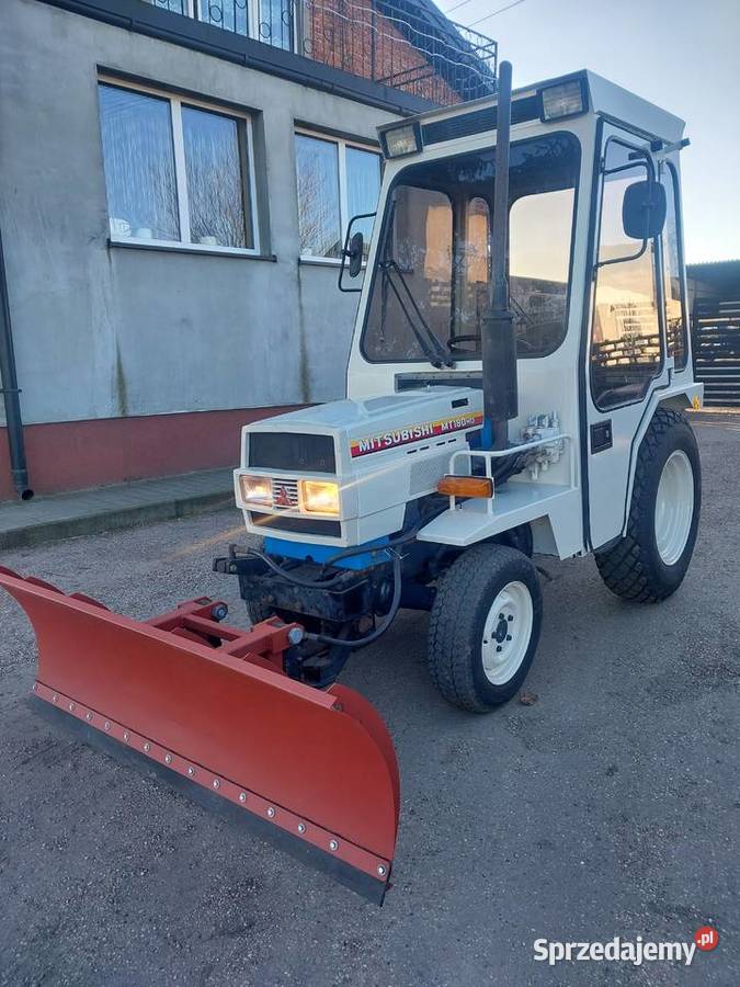 Traktorek ogrodniczokomunalny Mitsubishi MT 180 Lubień Kujawski