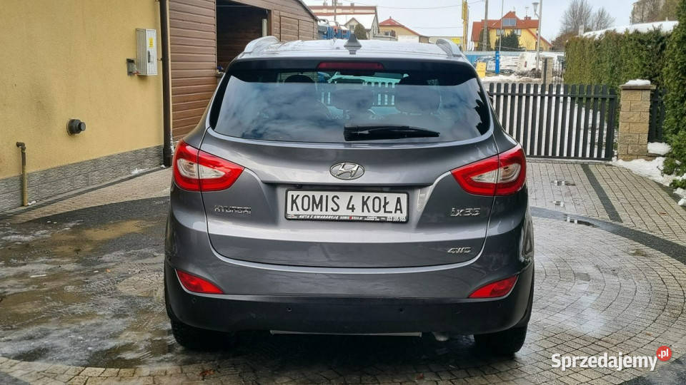 Hyundai ix35 Serwis 4x4 166 PółSkóry GWARANCJA ogranicznik prędkości Płońsk