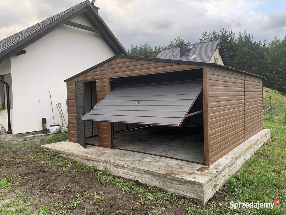 Producent garaży blaszanych wzmacnianych każdy Sieradz