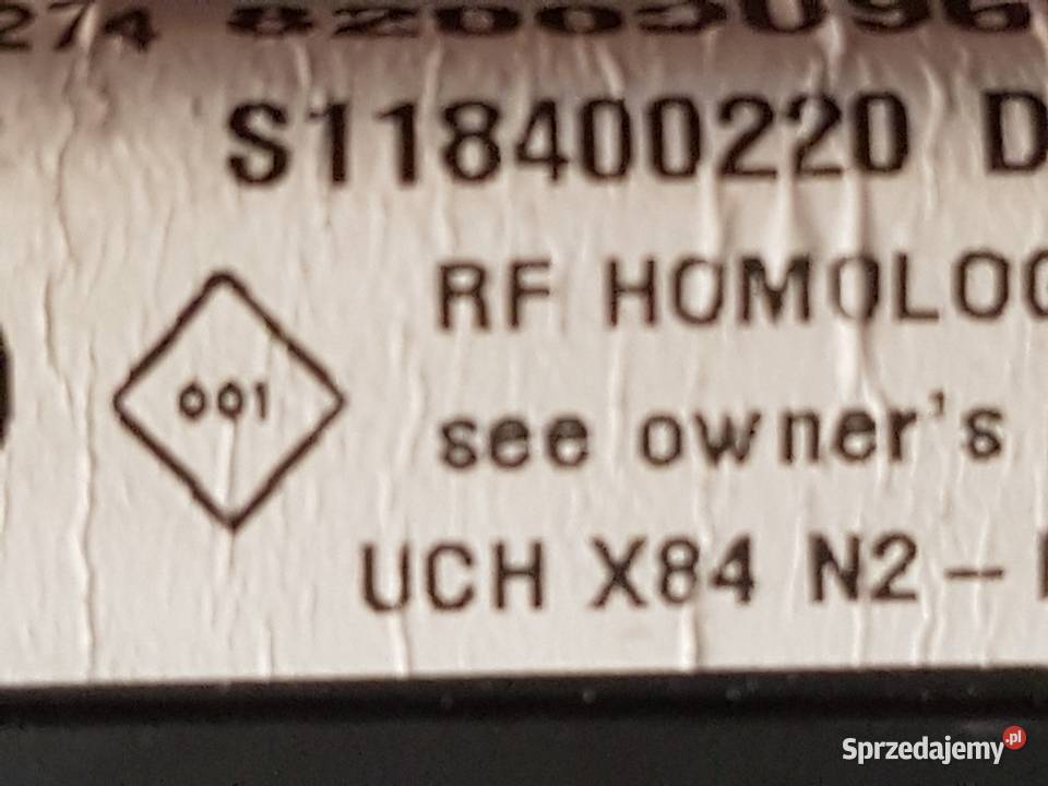 RENAULT SCENIC II MODUL BSI UCH X84 STEROWNIK Turkowice sprzedam