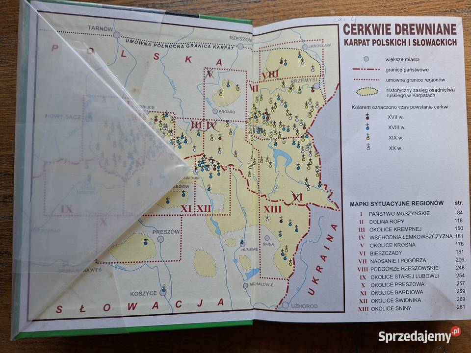Cerkwie drewniane Karpat Polska i Słowacja Kraków