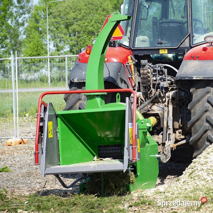 Hydraulicznie zasilany rębak 170 z pompą i Chojnice