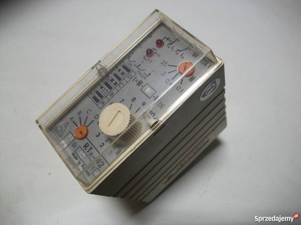Przekażnik czasowy RTx42 250 sekund 12VDC Sklep małopolskie Olkusz sprzedam