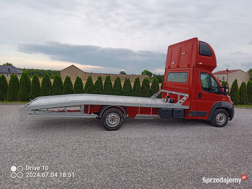 Fiat Ducato Autolaweta zabudowa zamiana łódzkie Paradyż