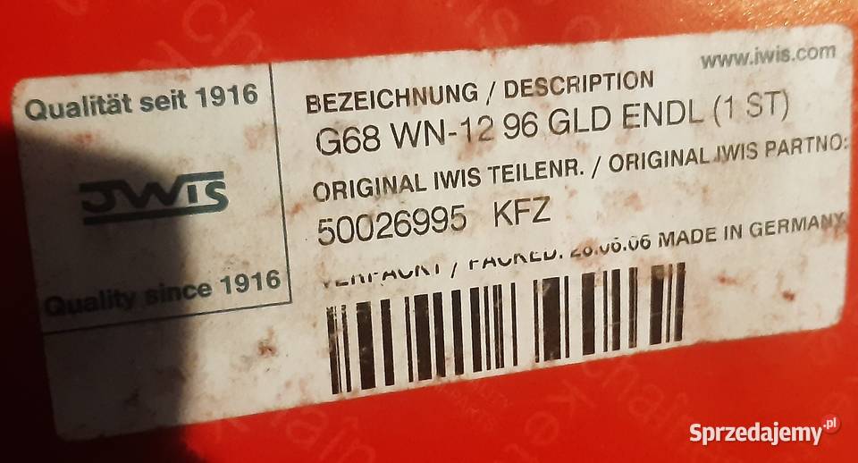 ŁAŃCUCH ROZRZĄDU MERCEDES W124 W126 26 30 dolnośląskie Mielęcin