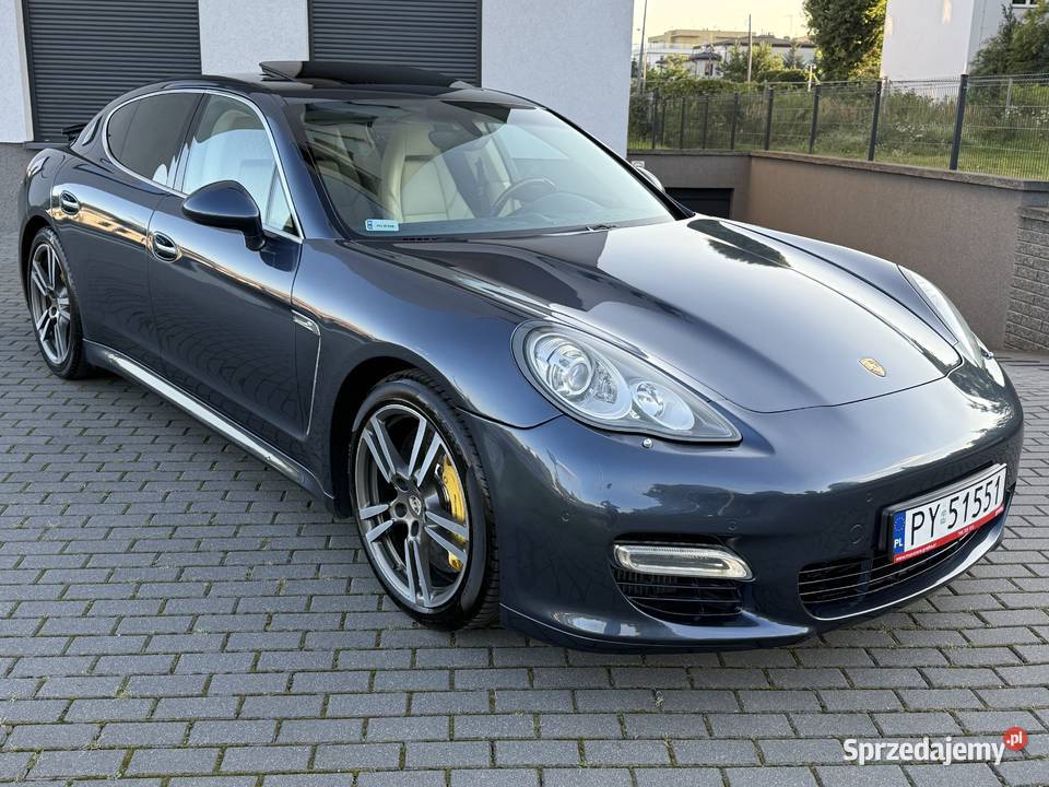 Porsche Panamera Salon Polska Aktywny wydech 500 zmieniarka CD Poznań