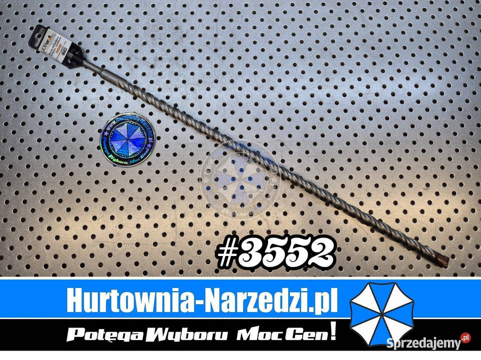 Wiertło krzyżowe SDSplus 18x600mm JOBIprofi Nowe