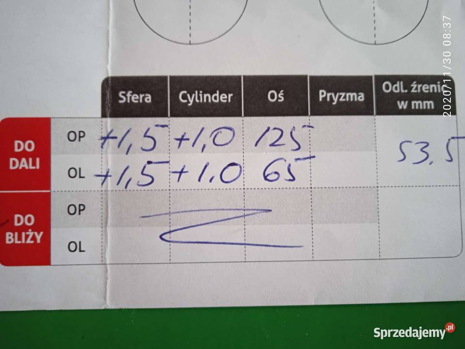 Okulary korekcyjne Play Lubin sprzedam