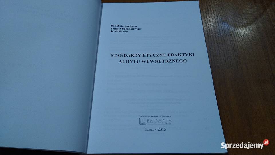 Standardy etyczne praktyki audytu wewnętrznego Gdańsk
