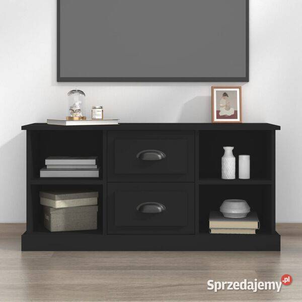 vidaXL Szafka pod TV czarna 995x355x48 SKU816273 Warszawa