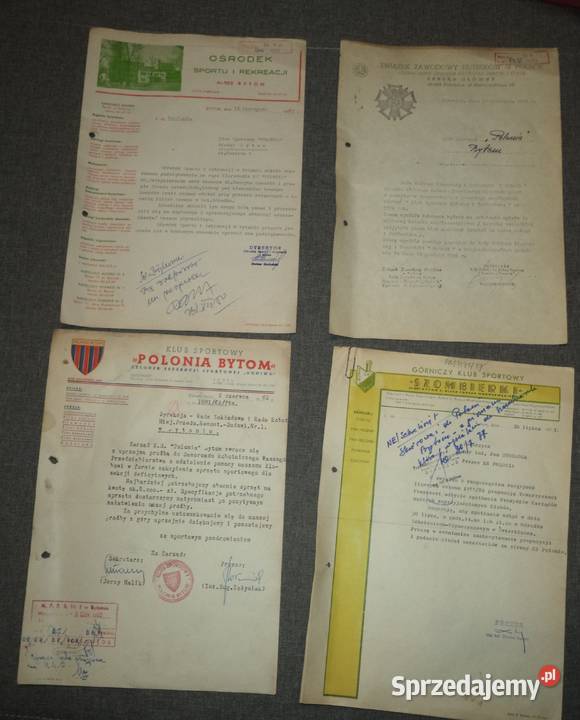 Polonia Bytom listy do klubu 19621980 Piekary Śląskie