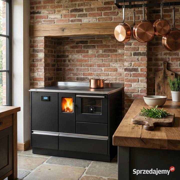ALFA THERM kuchnia na pellet z funkcją co20 kW