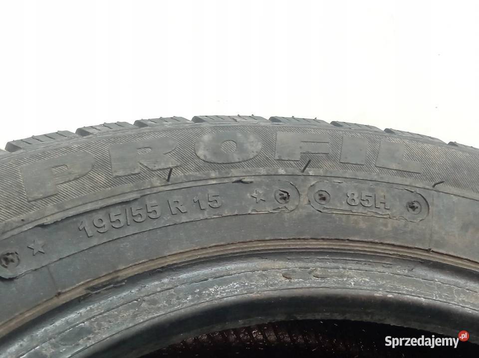 2x OPONA ZIMOWA PROFIL WINTERMAXX 19555R15 2024 zima świętokrzyskie sprzedam
