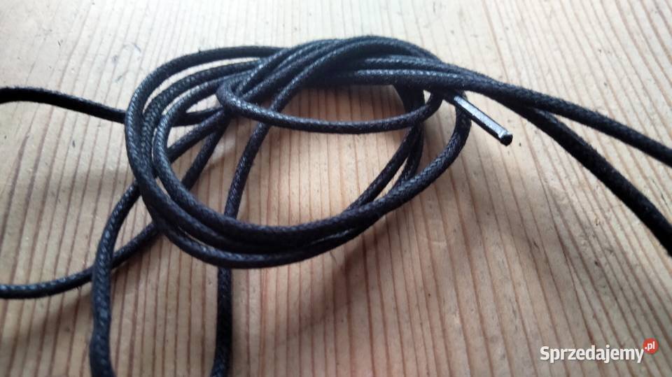 Sznurowadła okrągłe cienkie długość 60 kolor Ostrów Wielkopolski