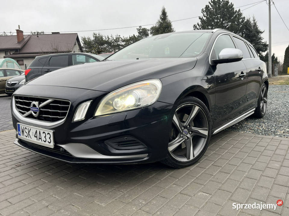 Volvo V60 Volvo V60 24D5 RDesign Xenon LED wspomaganie kierownicy mazowieckie Sokołów Podlaski sprzedam