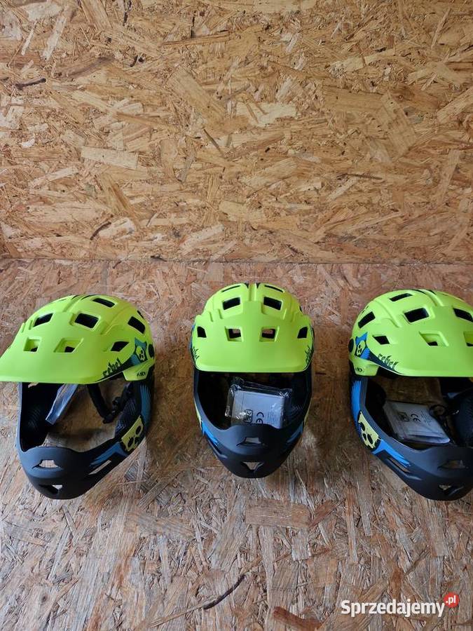 Kask rowerowy i na hulajnogę SBIKE Full Face Pozostałe Głogowa sprzedam