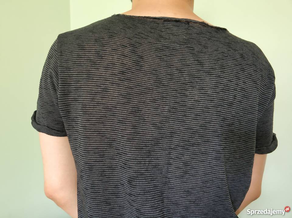 Tshirt szary melanż Review sprzedam