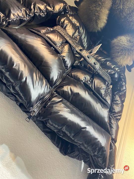 Nowa kurtka damska Moncler zimowa puchowa czarna czerwony Kurtki i płaszcze Rzeszów