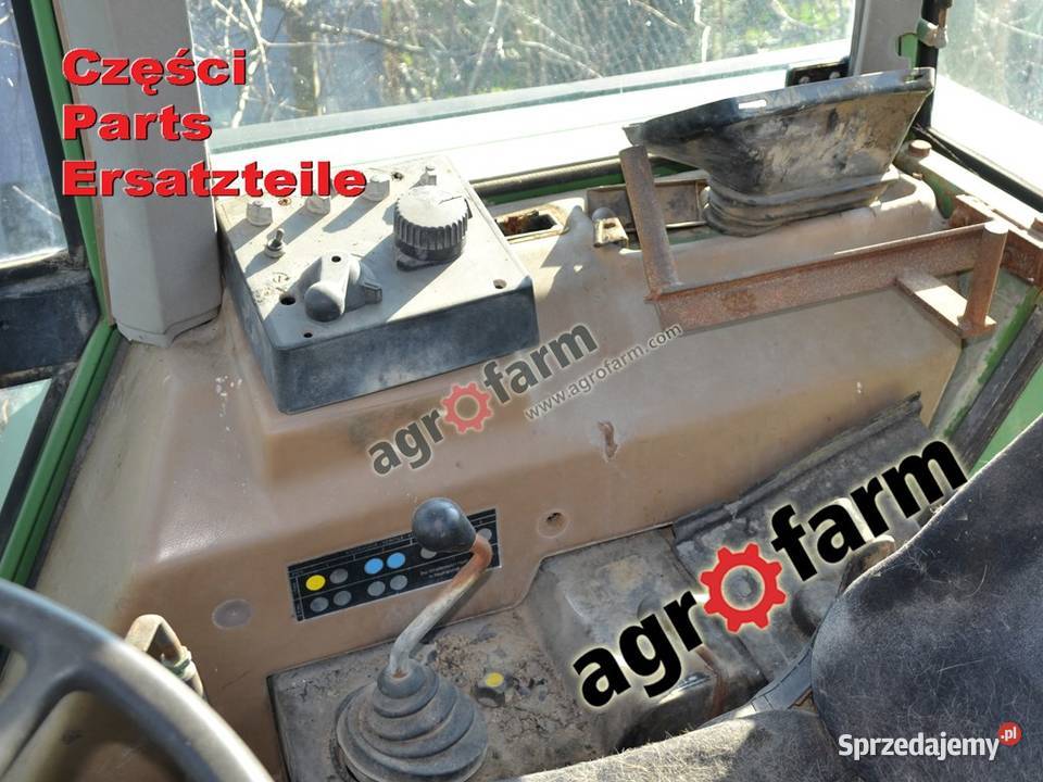Fendt 612 silnik części skrzynia biegów zwolnica Byków