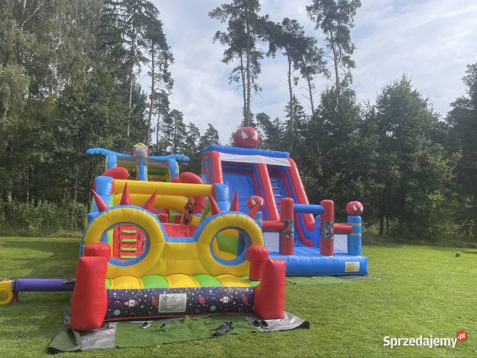Super dmuchańce zjeżdżalnia dmuchany plac zabaw Białystok