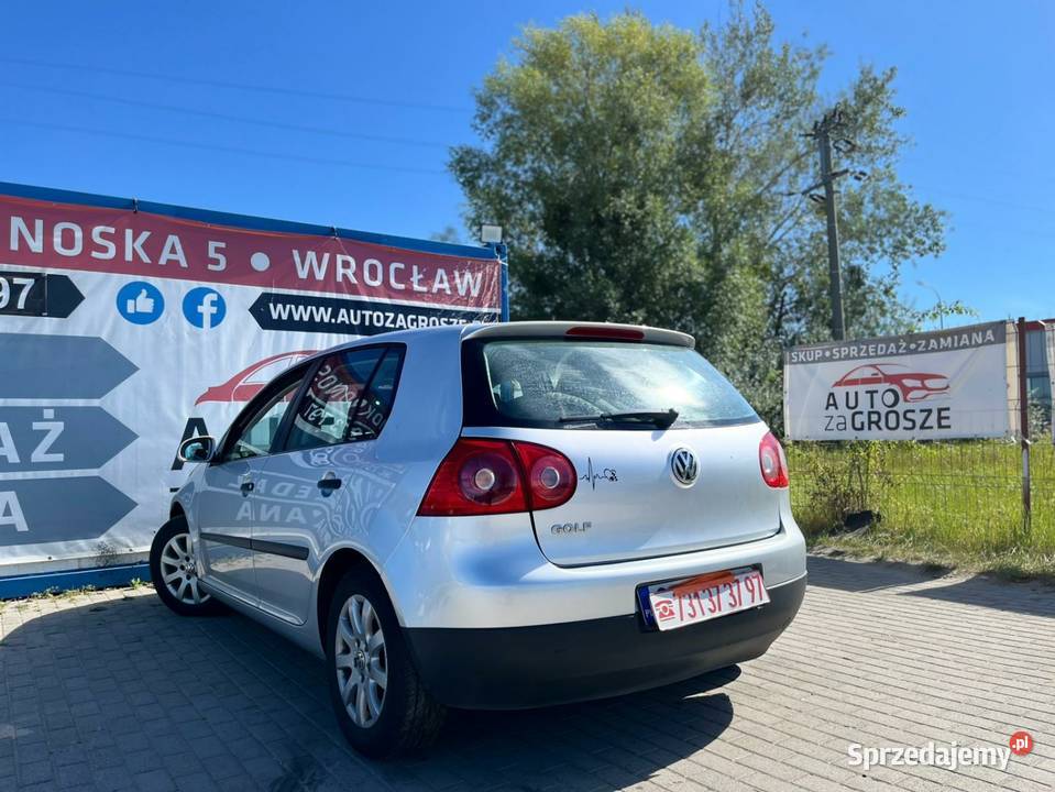 Volkswagen Golf V 14 Benzyna Alufelgi Zadbany 276000km Golf Wrocław