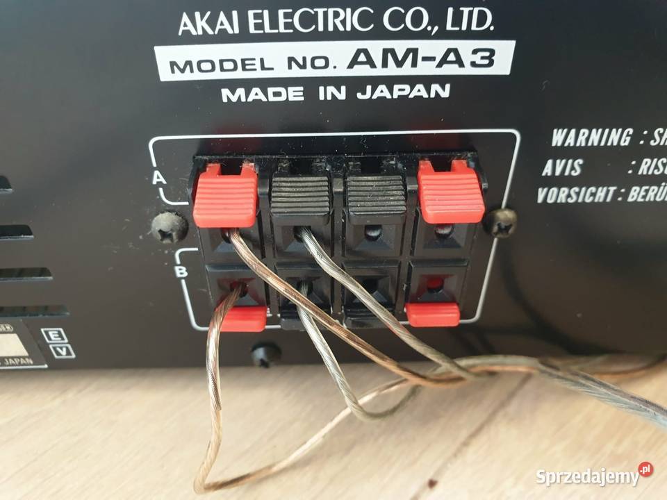 Akai am a3 wzmacniacz Leżajsk