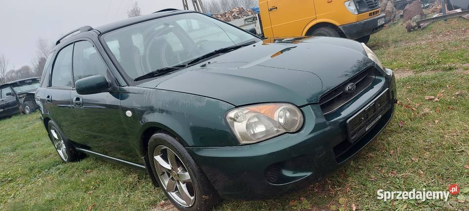 Części subaru impreza LIFT II GD GDB 16TS AWD osobowe Hańsk-Kolonia sprzedam