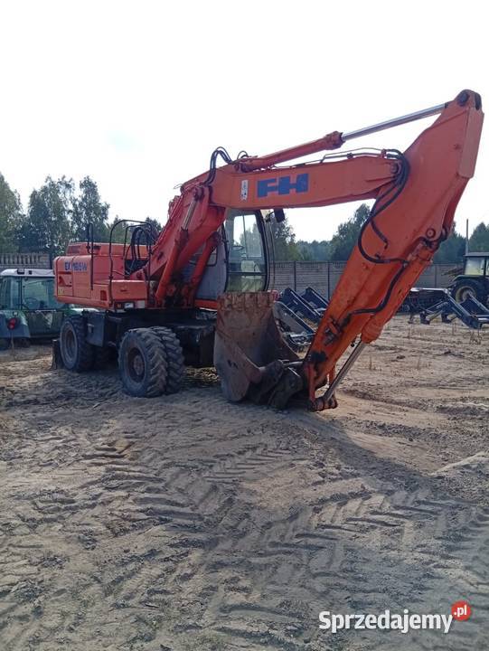 Koparka kołowa Hitachi 165 w Koparki Siedlce