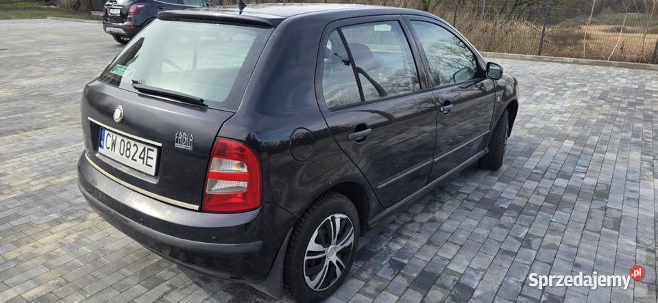 Skoda Fabia 14gaz 2001r 5 drzwi elektryczne Rok produkcji 2001 kujawsko-pomorskie Brześć Kujawski