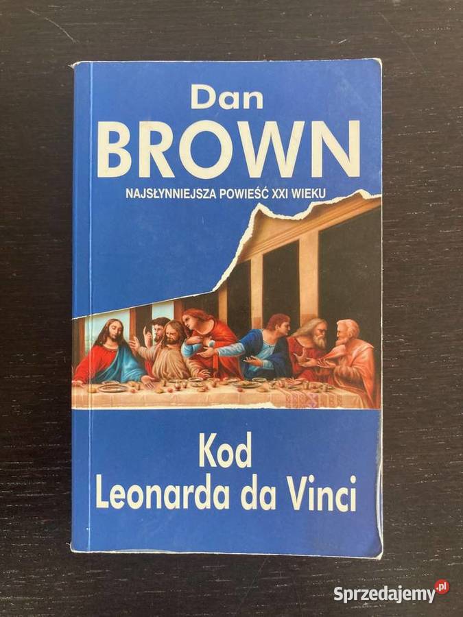 Dan Brown Kod Leonarda da Vinci thrillery, sensacyjne Elbląg sprzedam