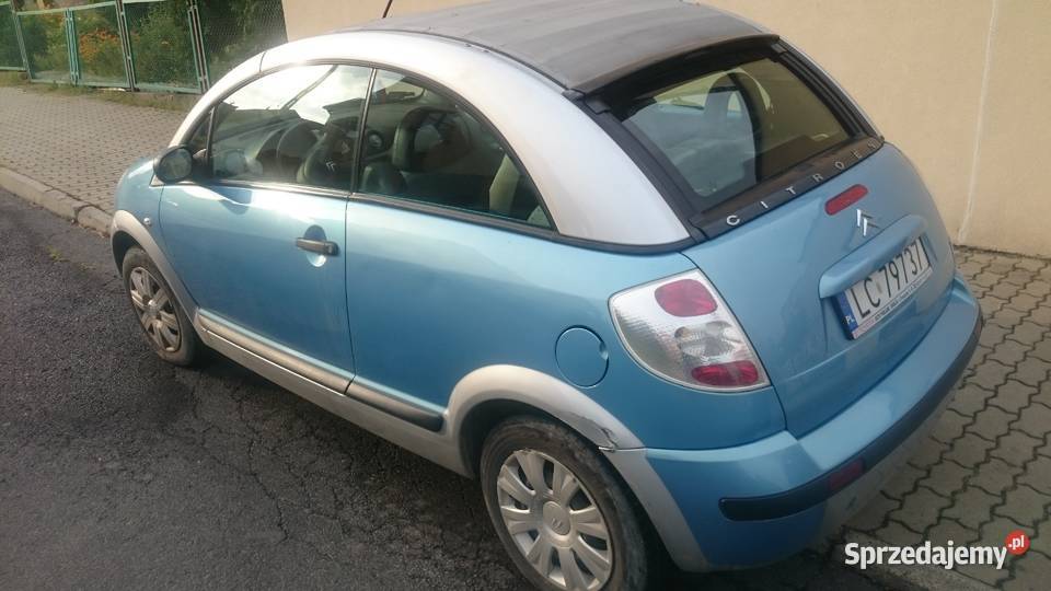 Citroen C3 pluriel cabrio sprawny dach C3 Pluriel Chełm