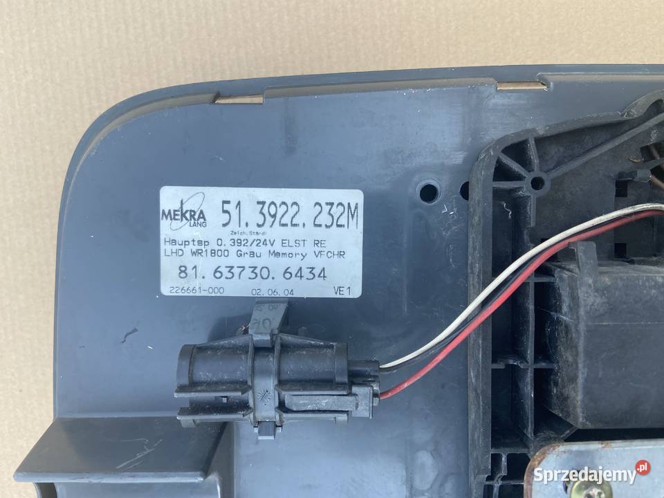 Lustro Man TGL TGM TGS TGA 81637306434 lubuskie sprzedam