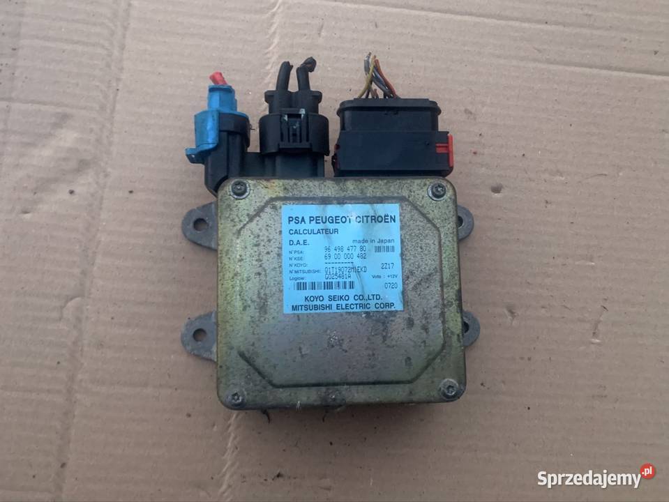 9649847780 moduł sterownik wspomagania citroen Szczecin