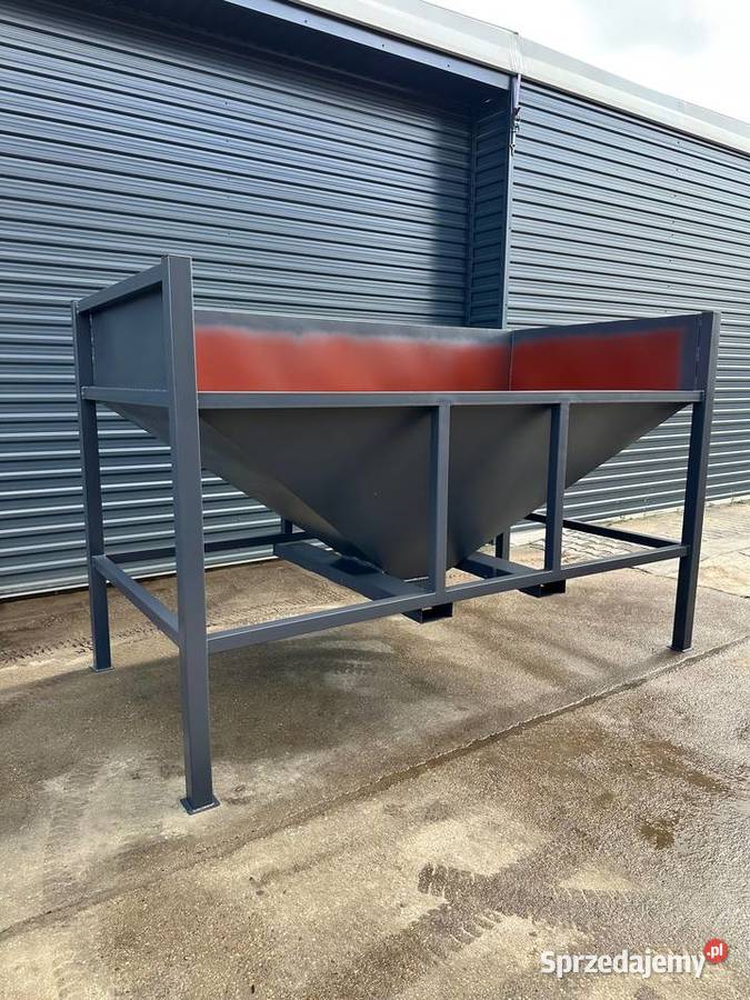 Kosz Kontener zasypowy paczkarka zasobnik 25m3 Niedrzew Pierwszy