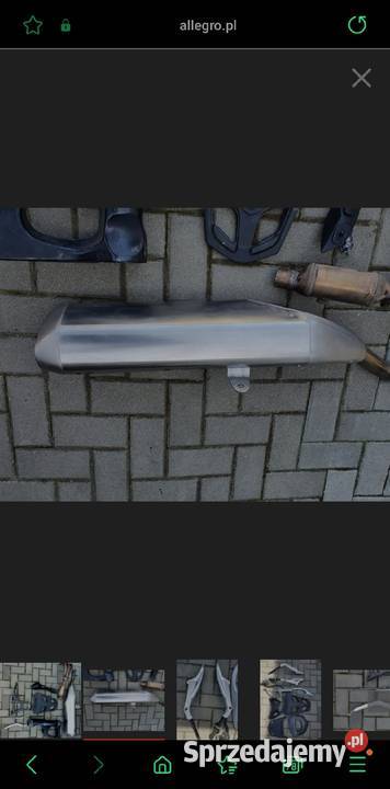 BMW K 1600 tłumik kolektor stopka wydech stelaż Nowy Tomyśl