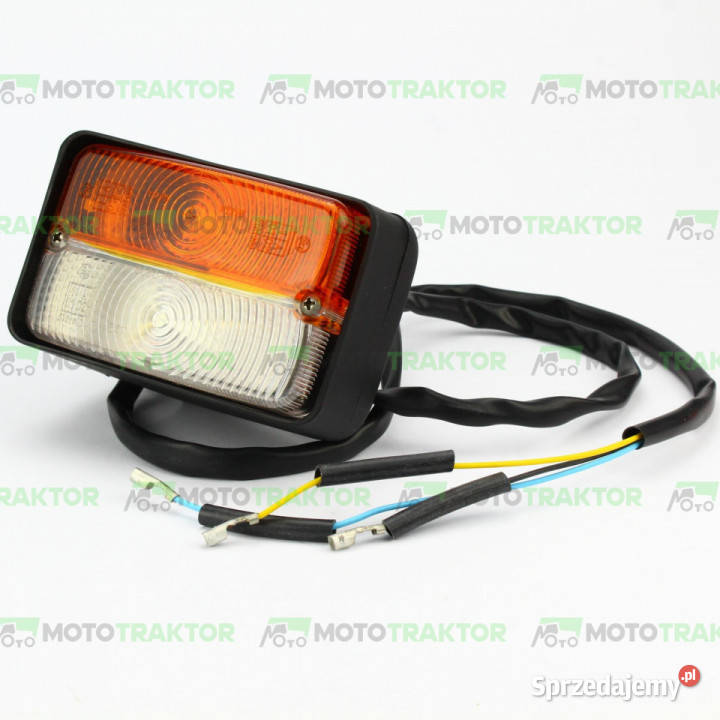 LAMPA PRZEDNIA LEWA Case Fiat Ford Holland nieuszkodzony Łążynek
