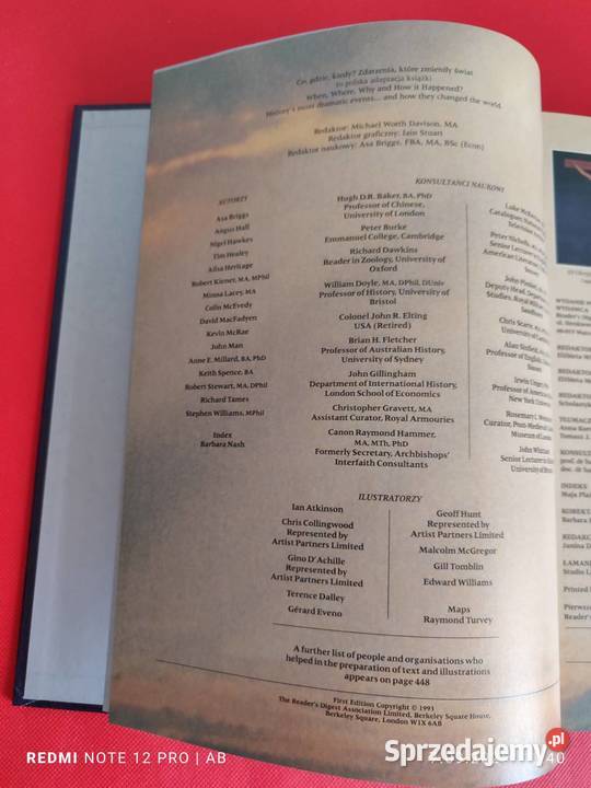 Co gdzie kiedy Zdarzenia które zmieniły świat