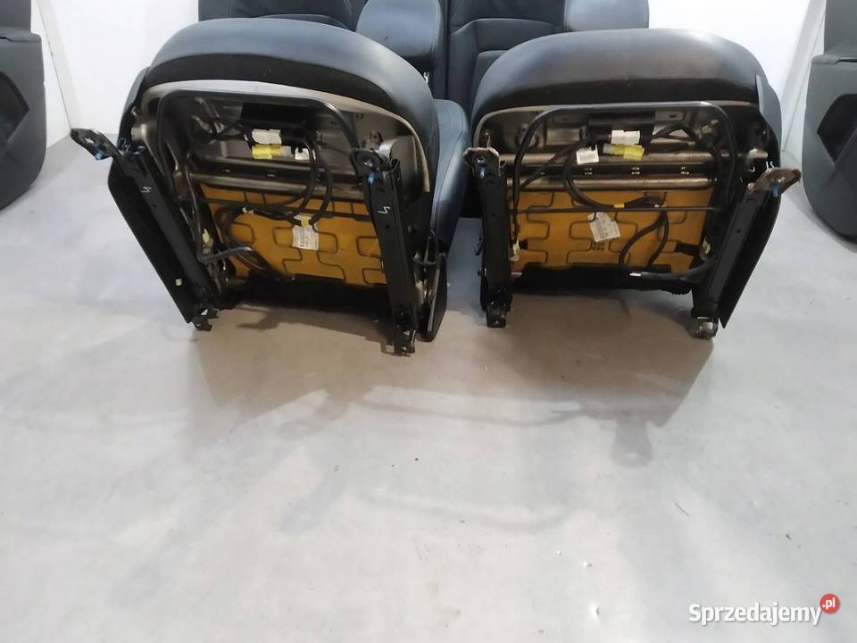 FOTELE PRZÓD GRZANE SKÓRA KANAPA KOMPLET EU Kia