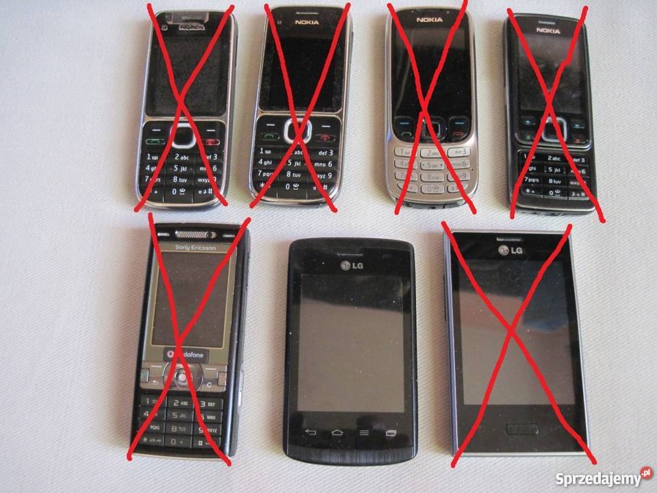 Różne telefony LG E410i sprzedam