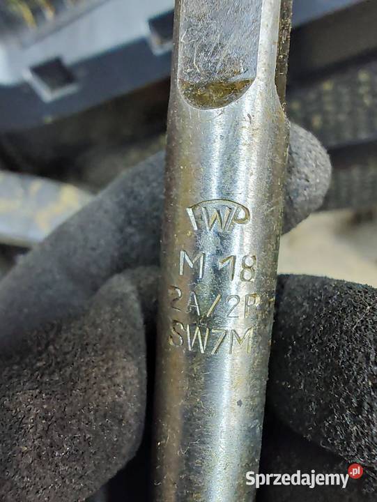 Gwintownik M18 nowy komplet 3 śląskie Dąbrowa Górnicza