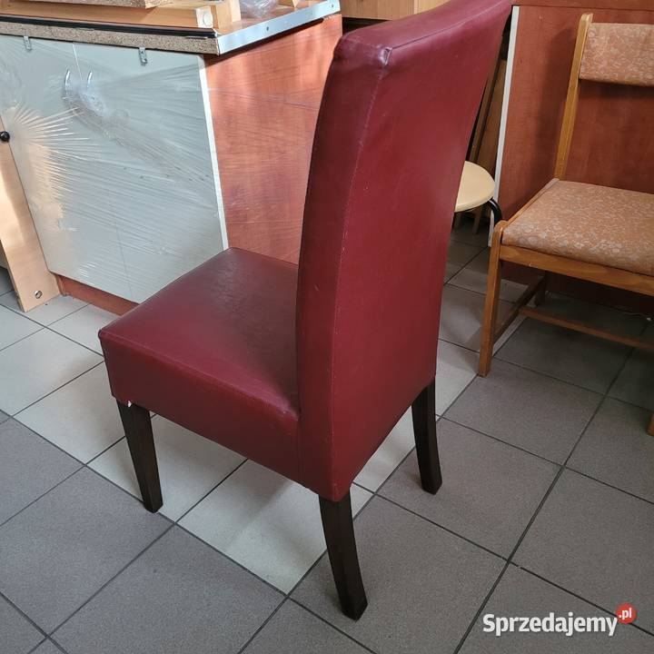 Skórzane krzesło barowe domowe BORDO