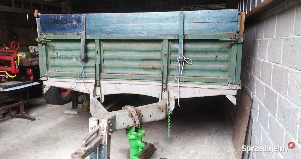 Przyczepy wywrotka 3 strony wywrot 56 ton niska Nowa Brzeźnica