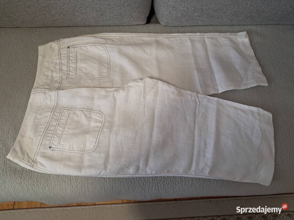 Spodenki damskie rybaczki białe Canda do Kraków