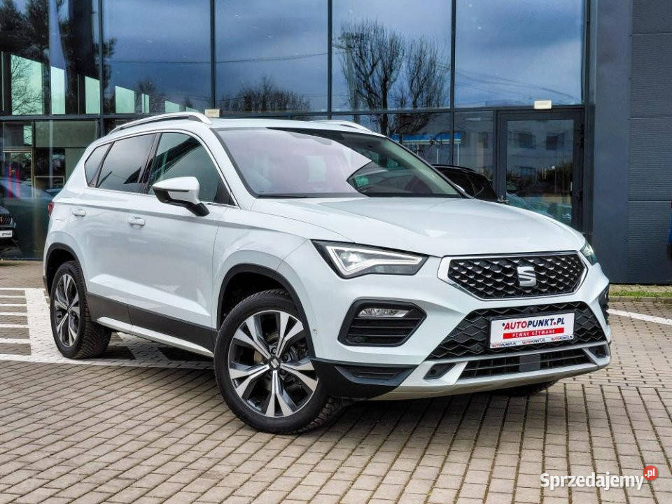 SEAT Ateca 2021r FV23 LED Skóra PodgrzFotele benzyna Kraków