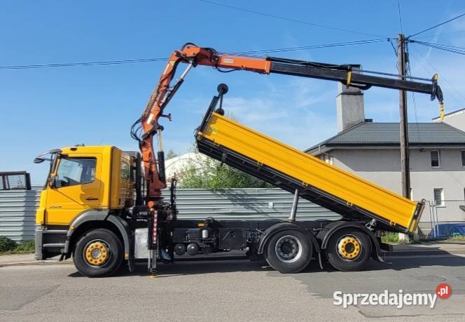 Mercedes Axor 2529 6x2 Nowy Kiper Wywrotka 3str pełny VAT Łańcut