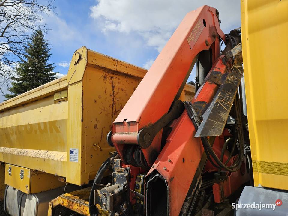 MAN TGS 32360 8X4 HDS PALFINGER 12001 Wywrotka 32000kg Ropczyce