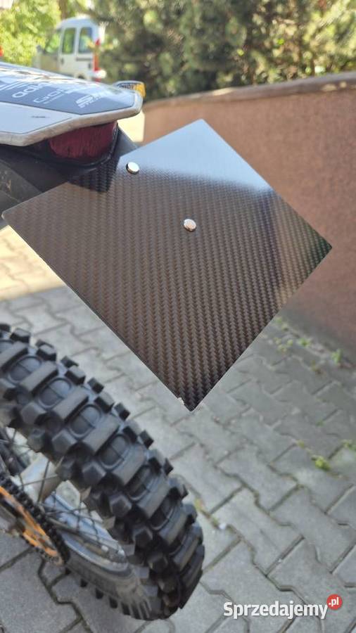 Mocowanie tablicy rejestracyjnej Enduro małopolskie Kraków sprzedam